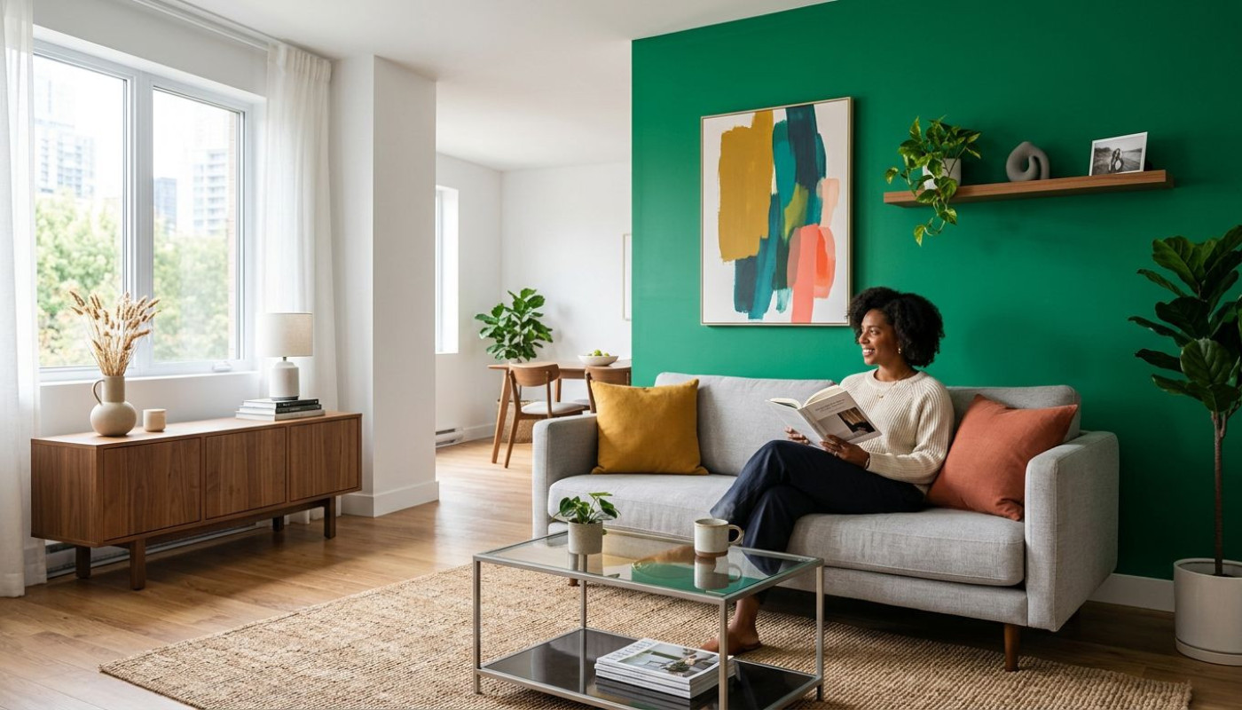 Faut-il oser la couleur vive dans un salon minimaliste ?